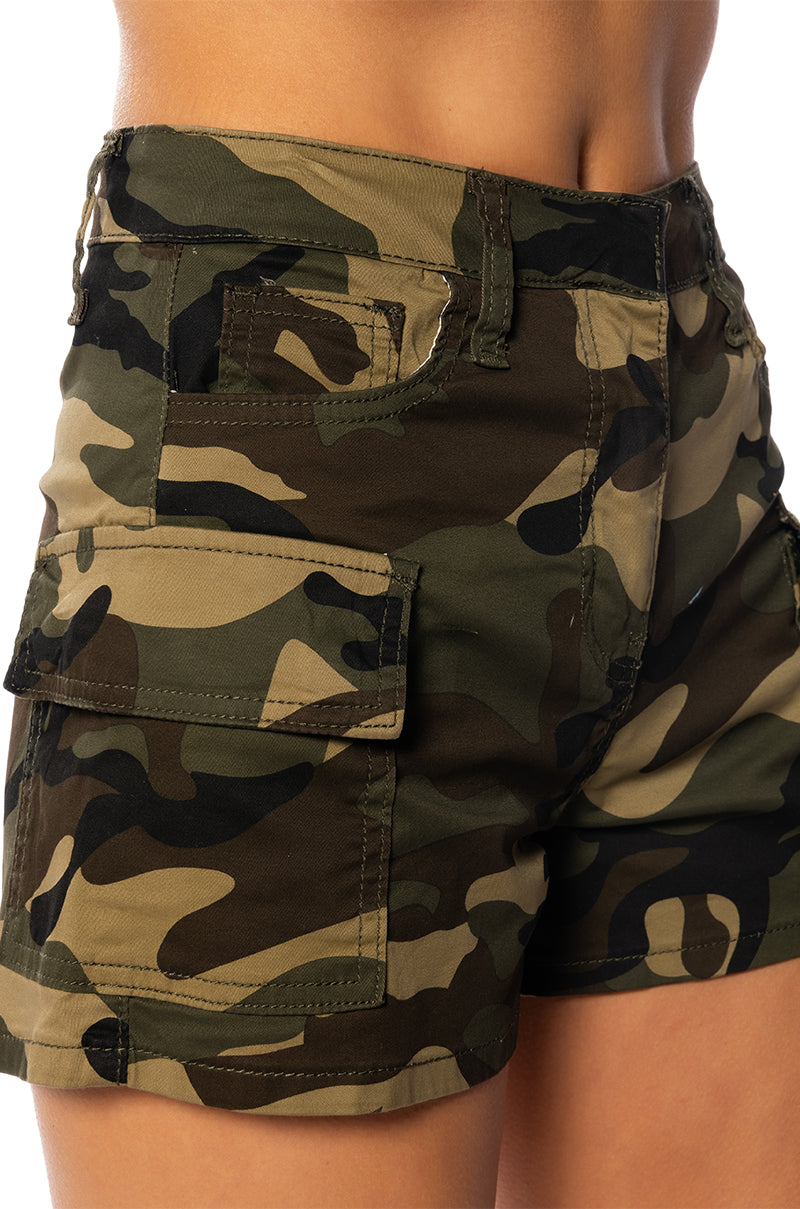AVIATOR CAMO SHORTS