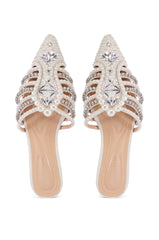 AZALEA WANG ADALINE BONE SLIP ON FLAT