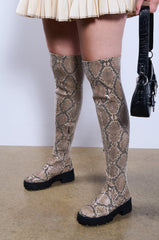 AZALEA WANG ALORA SNAKE BOOT