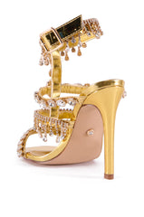 AZALEA WANG BAPTISTA GOLD SANDAL