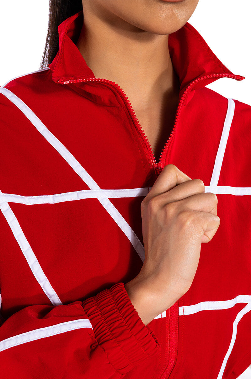 AZALEA WANG TRACK BOMBER