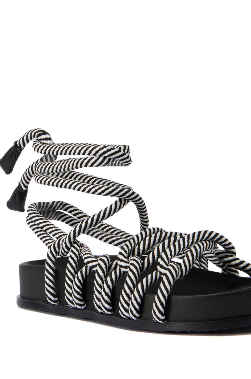 AZALEA WANG EINER BLACK SANDAL