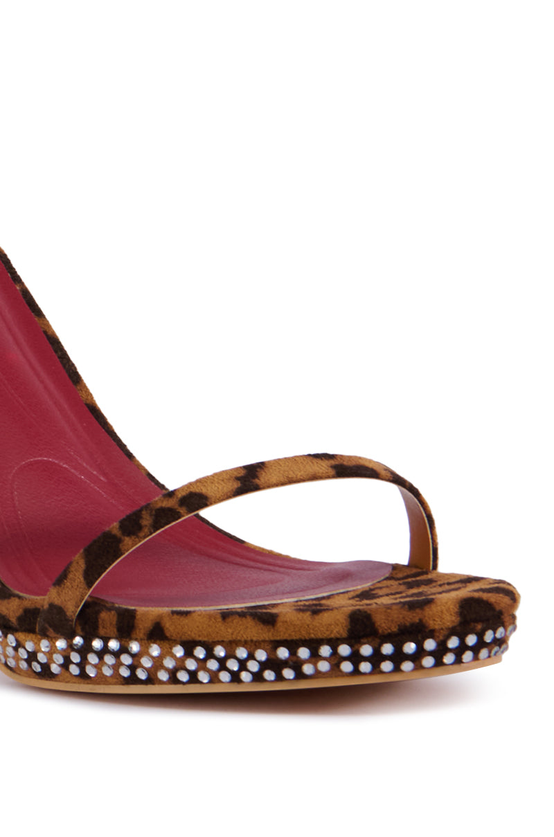 AZALEA WANG LETHA LEOPARD SANDAL