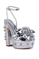 AZALEA WANG PIXLEY SILVER SANDAL