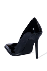 AZALEA WANG RECIPE STILETTO CLASSIC PUMP IN BLACK