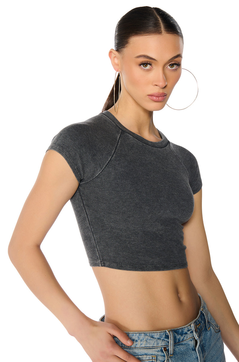 BOARDWALK MINERAL WASH BABY TEE