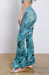 BUCKLE UP FLARE PANT