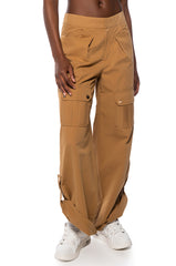CARGO CHIC WIDE LEG PANTS