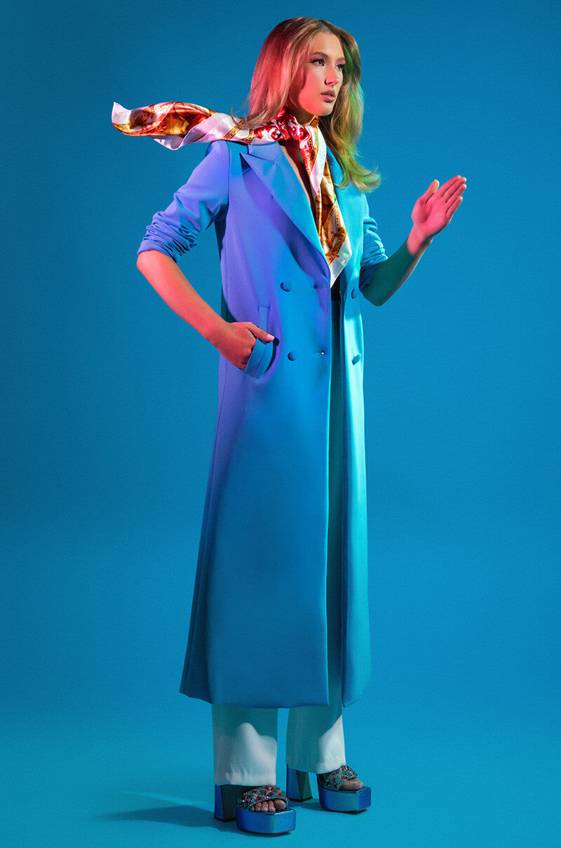 COCOA BUTTER SCUBA TRENCH