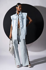 COVERED IN DIAMONDS RELAXED JEANS