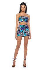 DARE YOU PRINTED BANDEAU