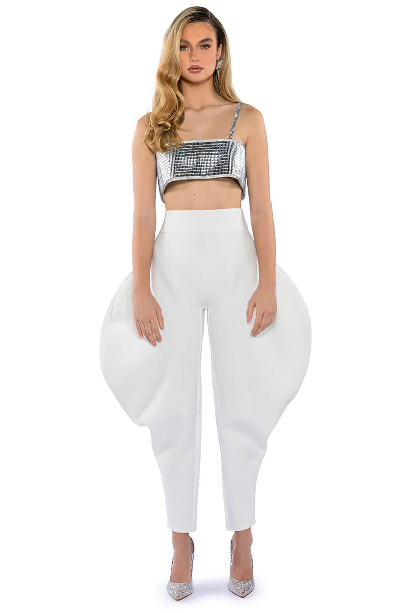 DISCO BALL MIRROR BRALETTE