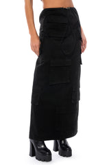 FIELD OF DREAMS CARGO MAXI SKIRT