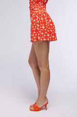 GIVE ME MONEY HONEY PRINTED MESH MINI SHORT