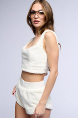 GOT MY FUR ON TANK TOP