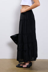 HAVEN FLOWY MAXI SKIRT