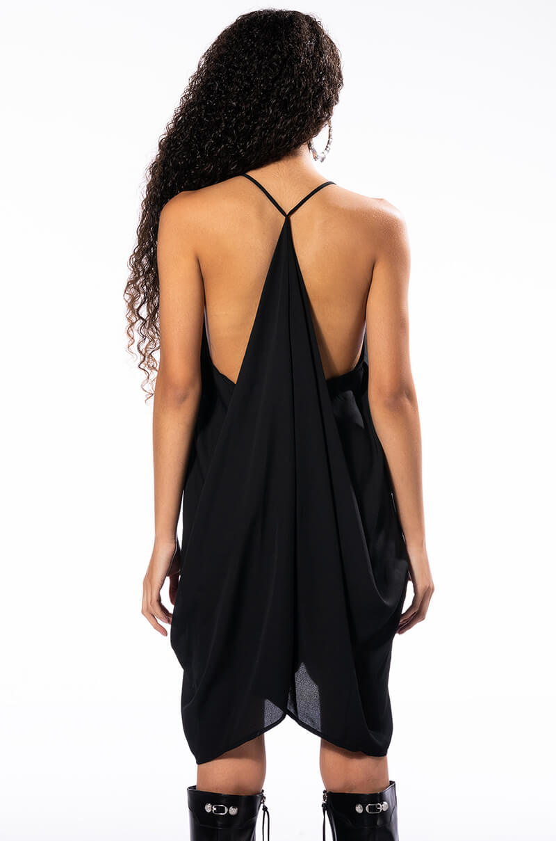 HAYDEN RUFFLE DETAIL MINI DRESS