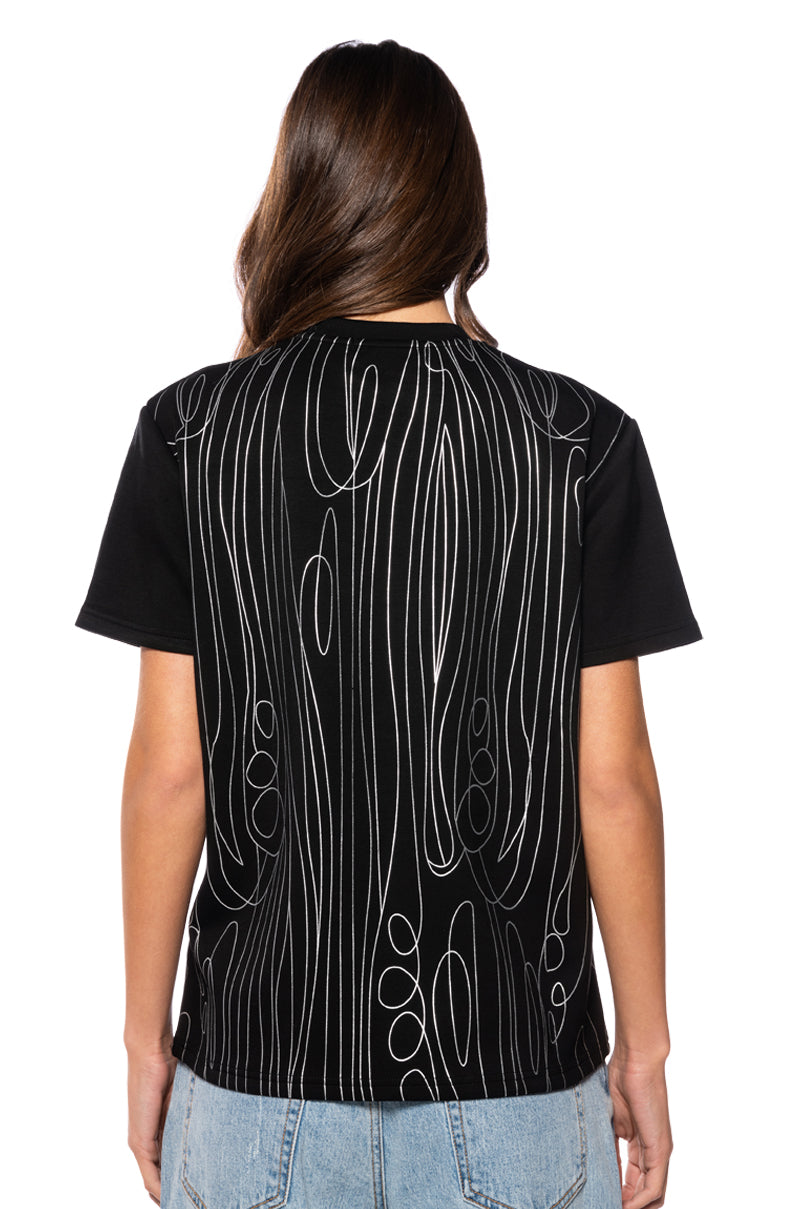 HEARTLESS EMBELLISHED GRAPHIC T SHIRT