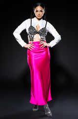 HERE FOR THE DRAMA METALLIC BRA