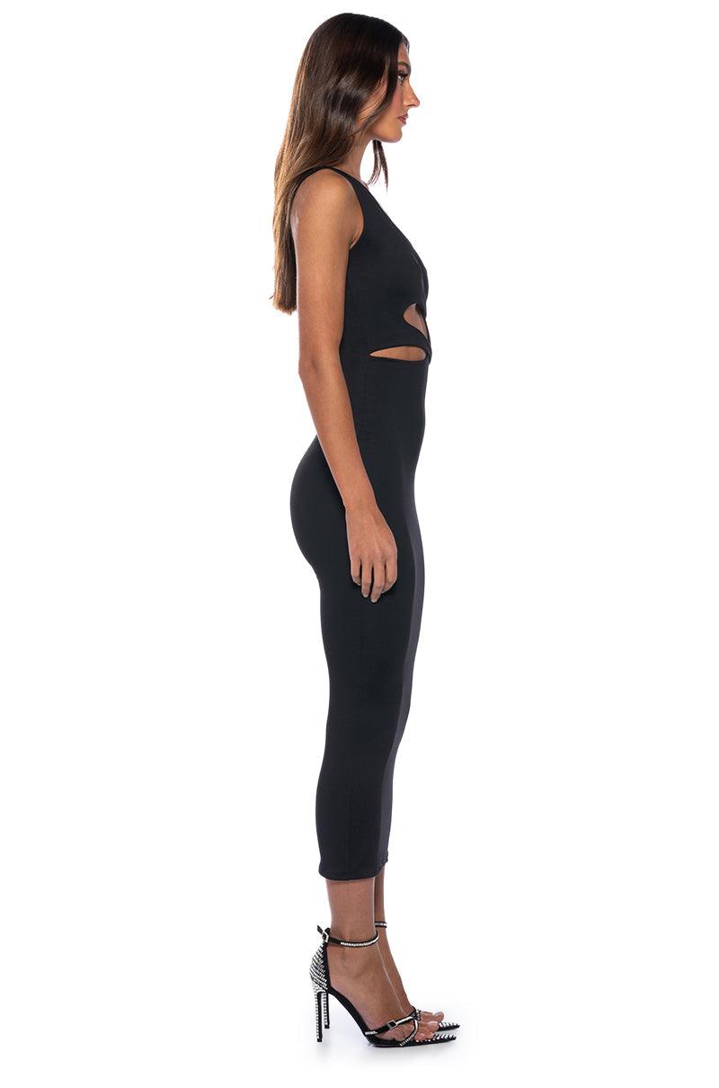 HERE WE GO AGAIN DOUBLE LAYER MAXI DRESS