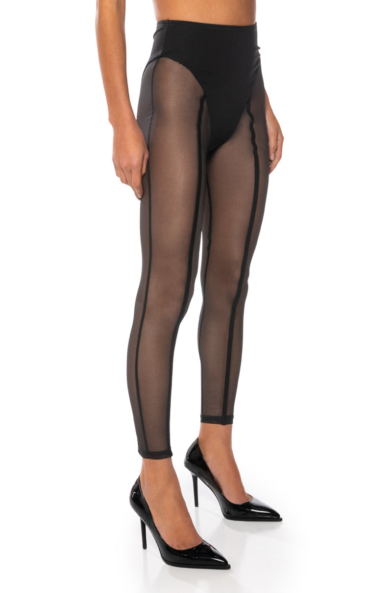 I AM THE VIEW SHEER LEGGING