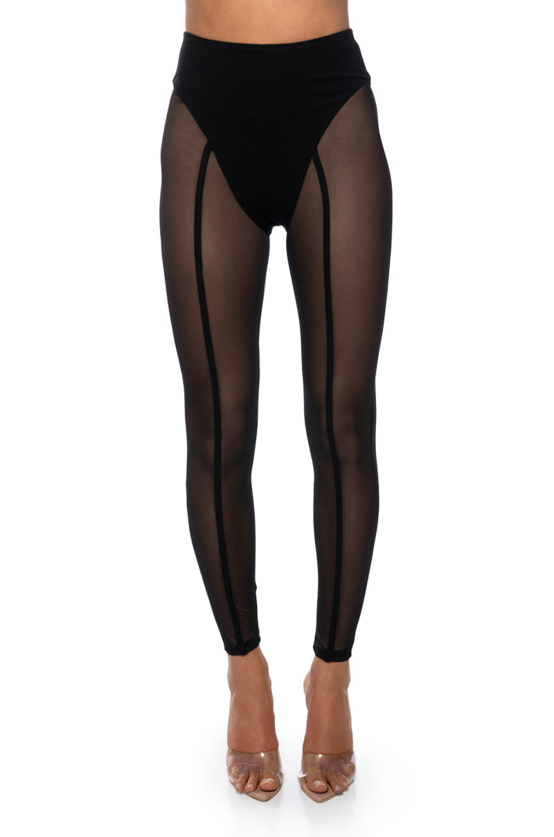 I AM THE VIEW SHEER LEGGING