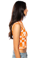 IN MY FEELINGS KNIT MOCK NECK TOP