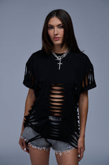 IN YOUR FACE CUTOUT TEE