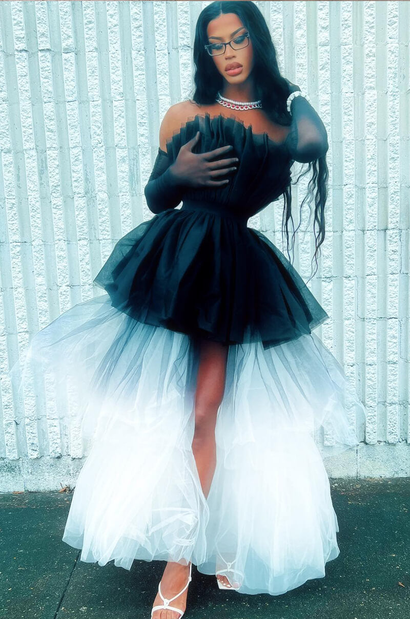 IT'S GIVING GLAM MAXI DRESS