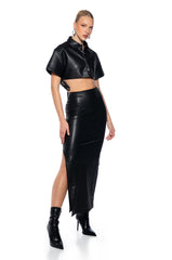 JEALOUS TYPE FITTED MAXI SKIRT