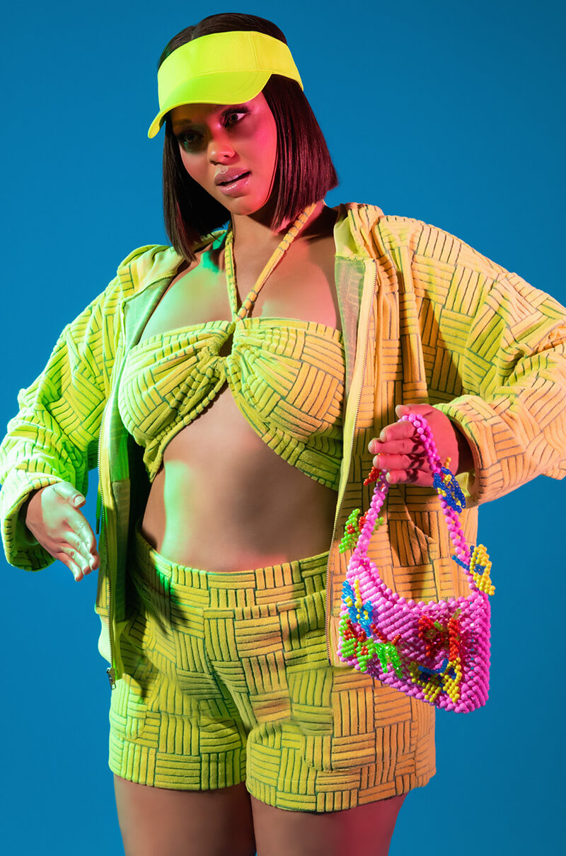 JET SET HALTER CROP TOP