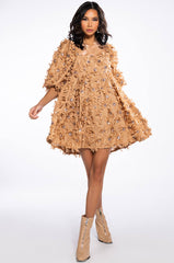 JUST A DREAM BABYDOLL MINI DRESS