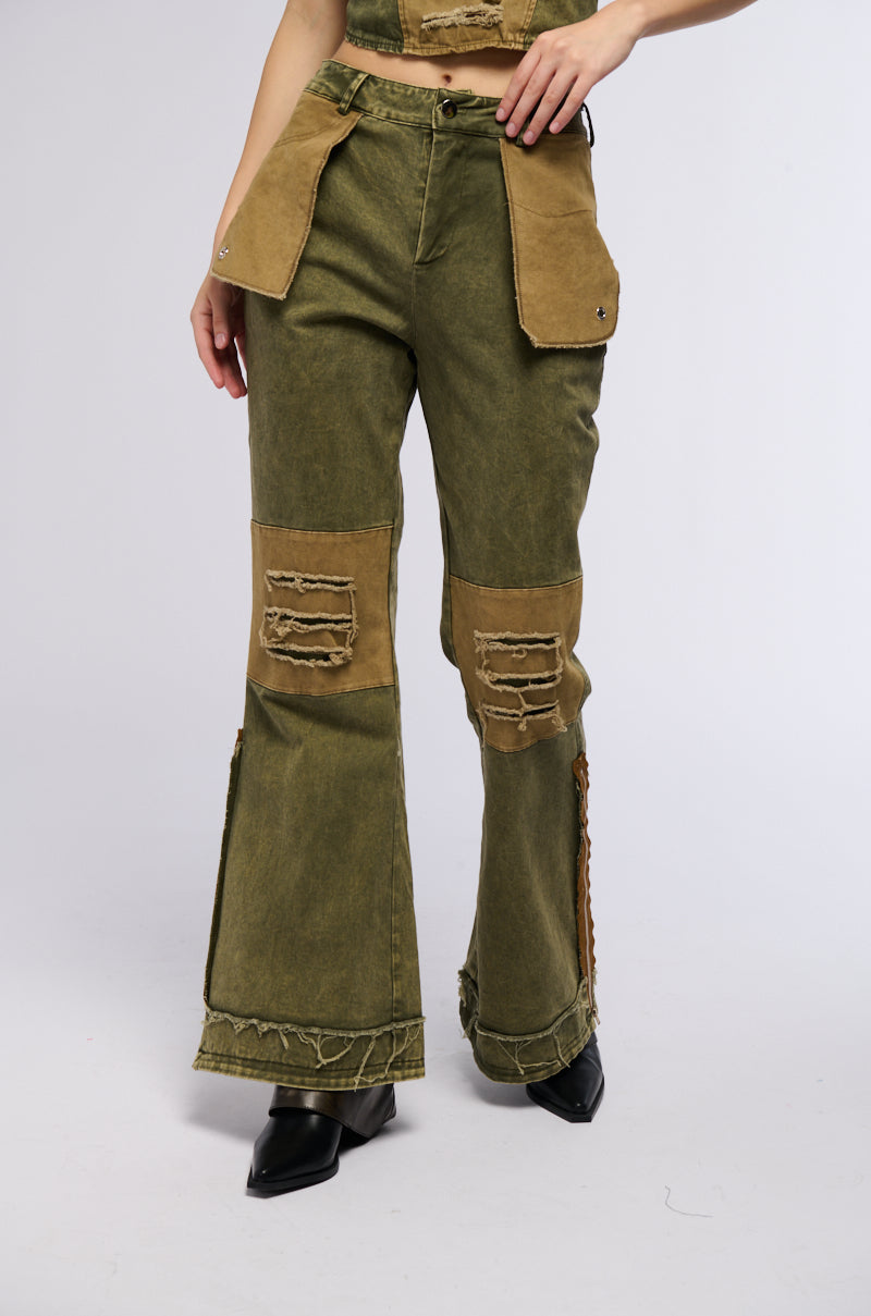 KILL THE LIGHTS FLARE DENIM PANT