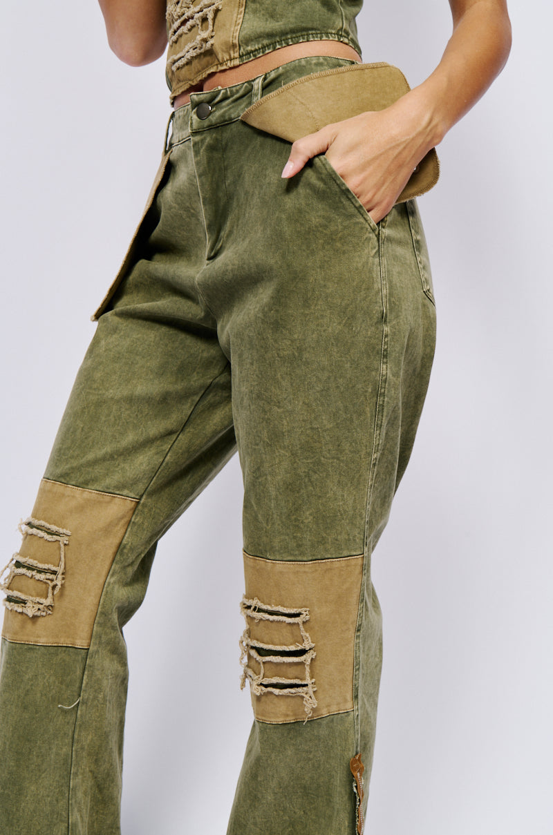 KILL THE LIGHTS FLARE DENIM PANT