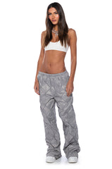 LUNA TEXTURED RELAXED FIT PANT