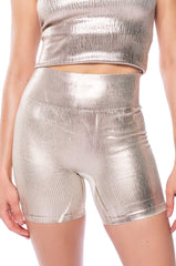 MELTED METALS BASIC BIKER SHORT