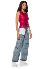 MELTED METALS LOUNGE TANK