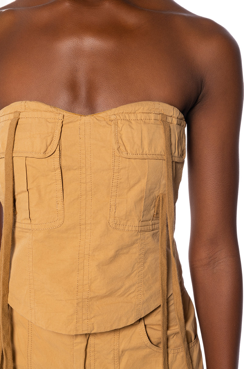 MINDING MINE CARGO CORSET