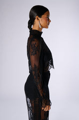 MISS ME YET LACE BLOUSE