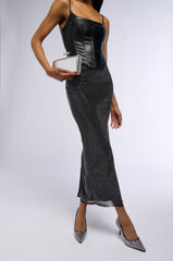 NEED THE BLING EMBELLISHED MAXI SKIRT