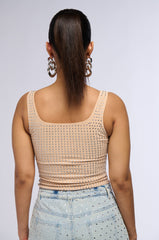 NIGHT LIFE SEQUIN TANK