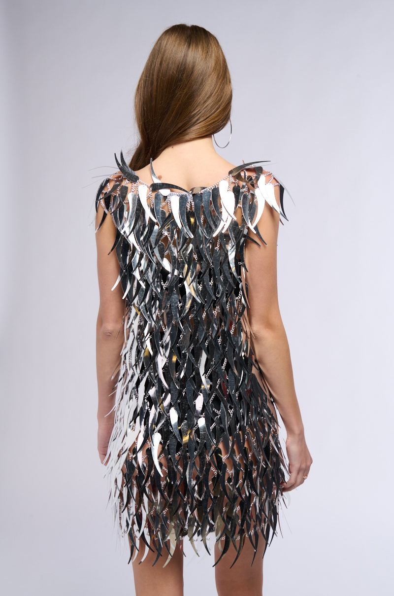 NO ONE LIKE ME SEQUIN MINI DRESS