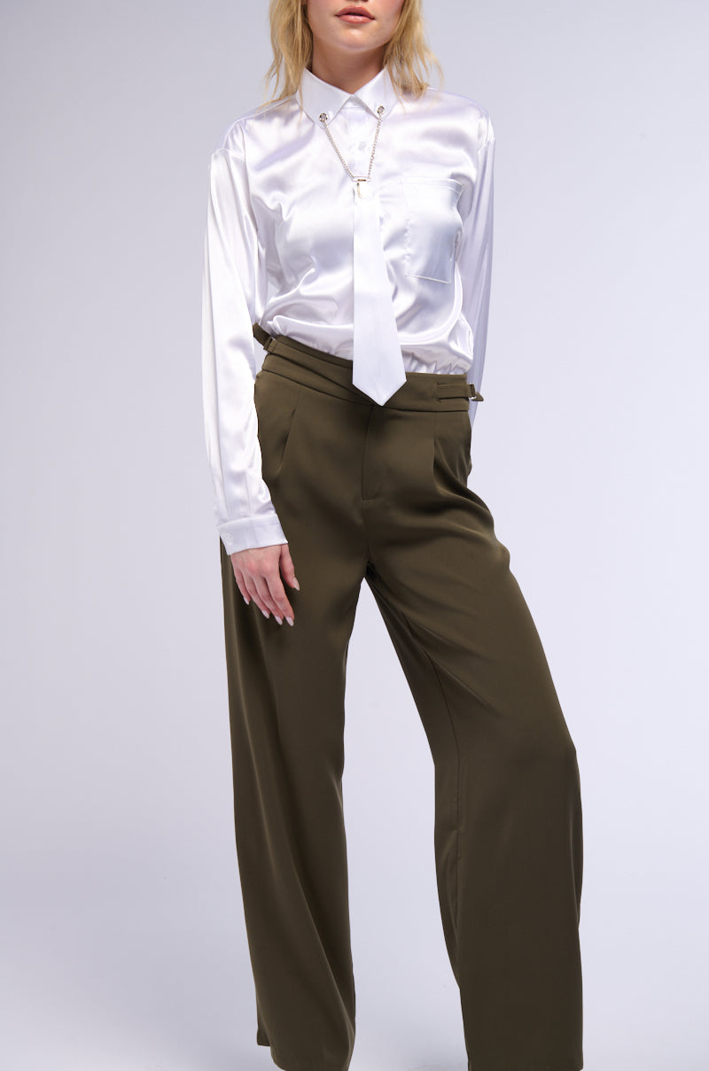 OLIVIA WRAP WAIST TROUSER