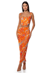 ON THE SHORE MIDI SKIRT