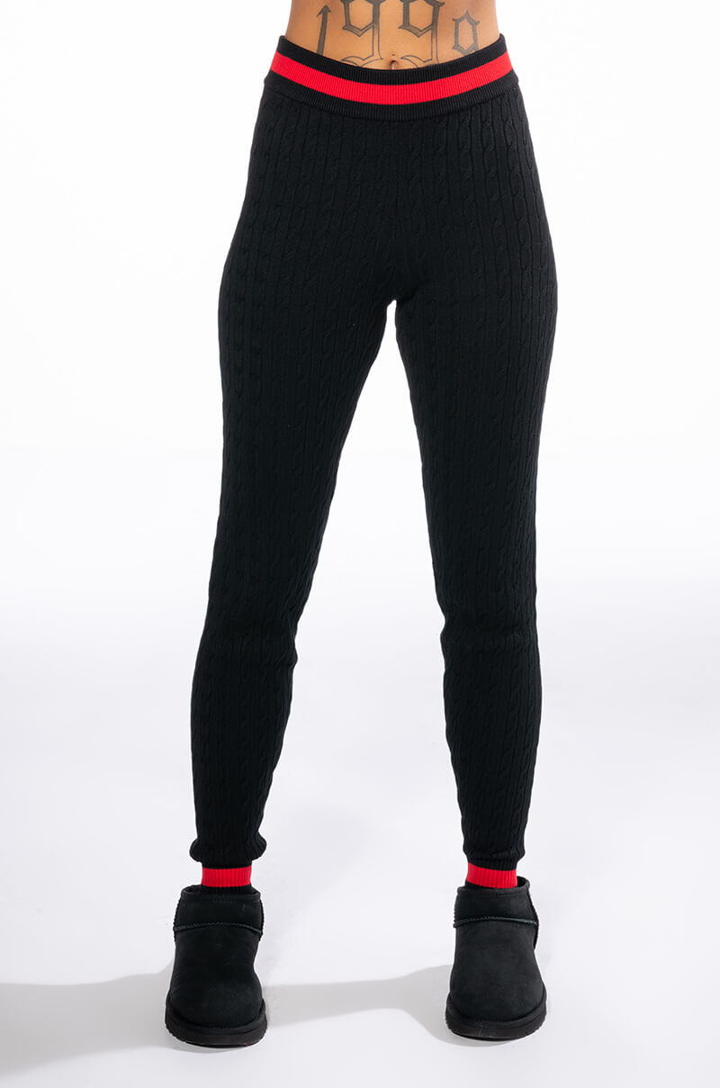 ONE LOVE STRIPE SWEATER LEGGING
