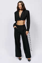 OVER THE TOP TROUSER IN BLACK