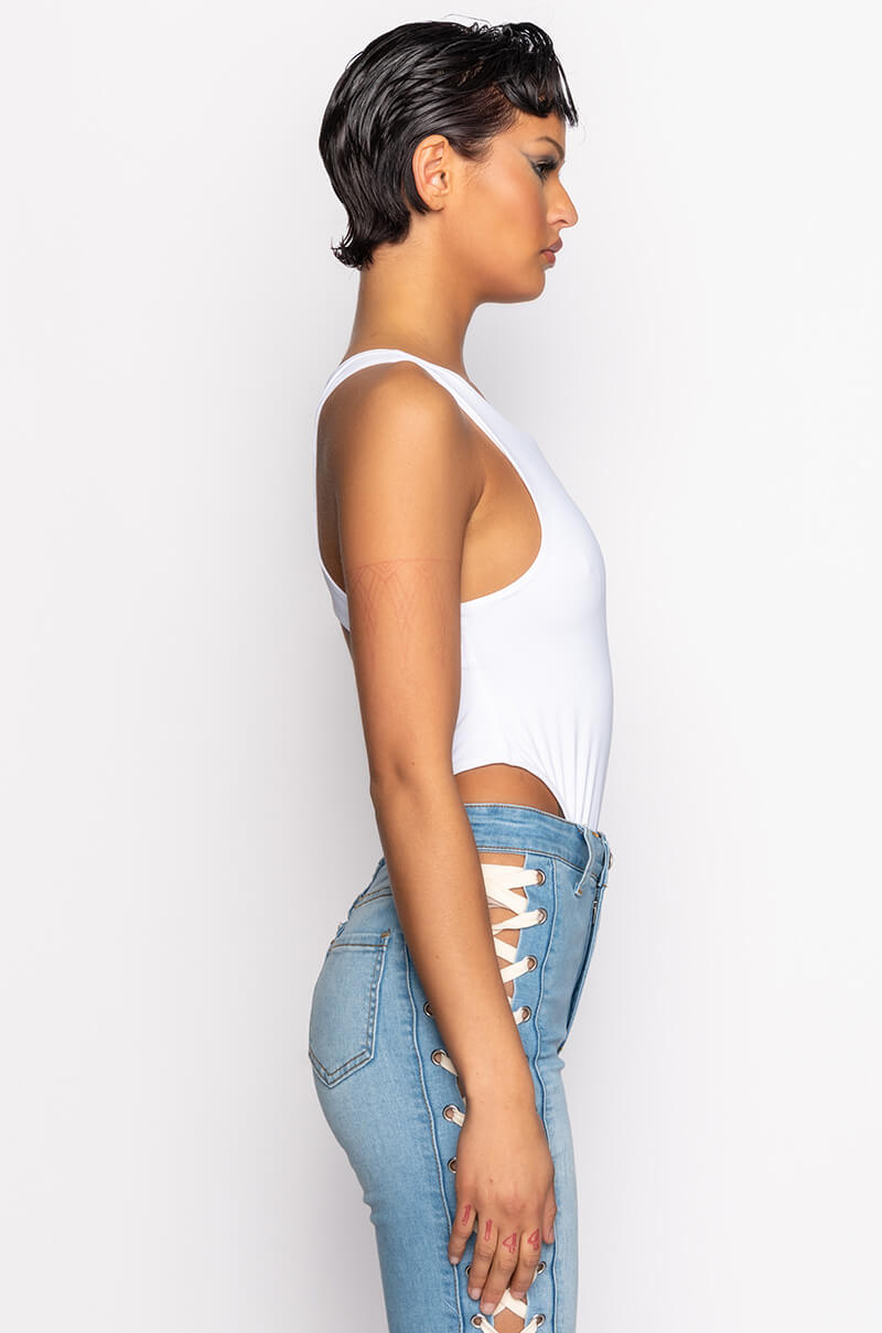 RACER BACK BODYSUIT