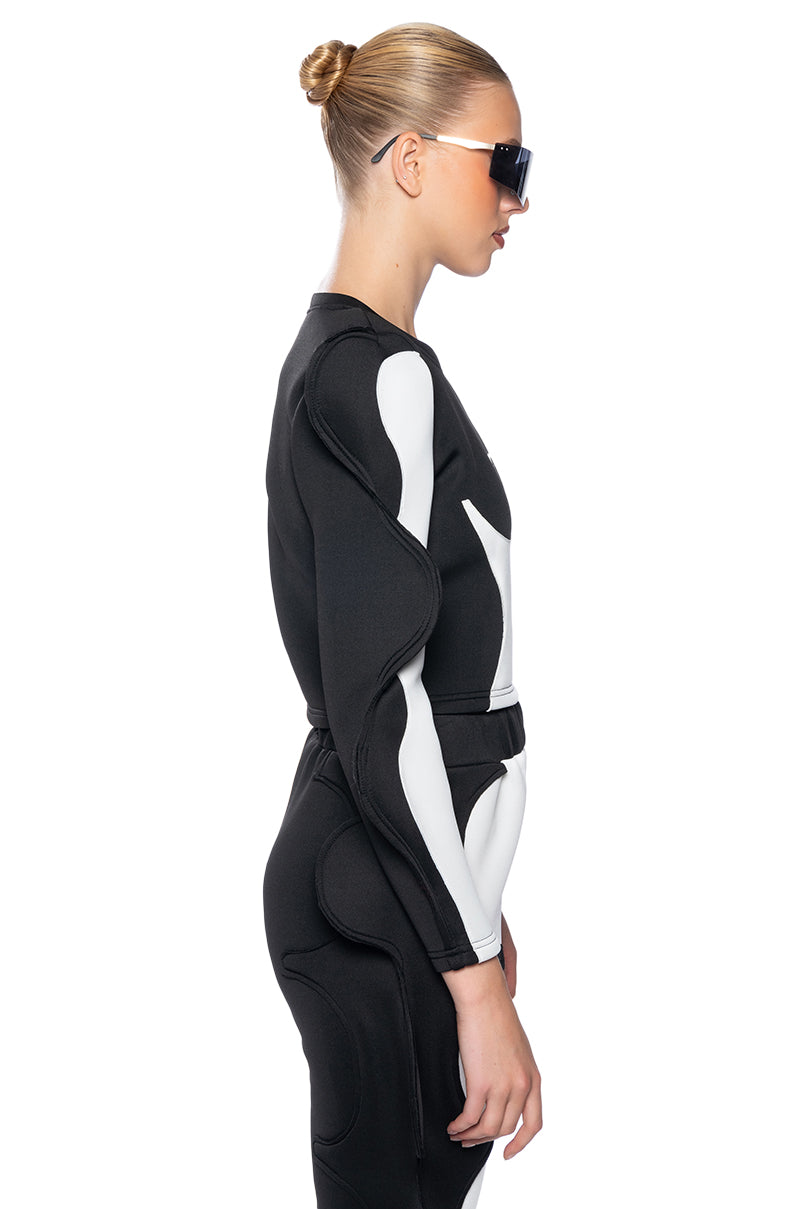 POP THE CHAMPAGNE SWEATSHIRT