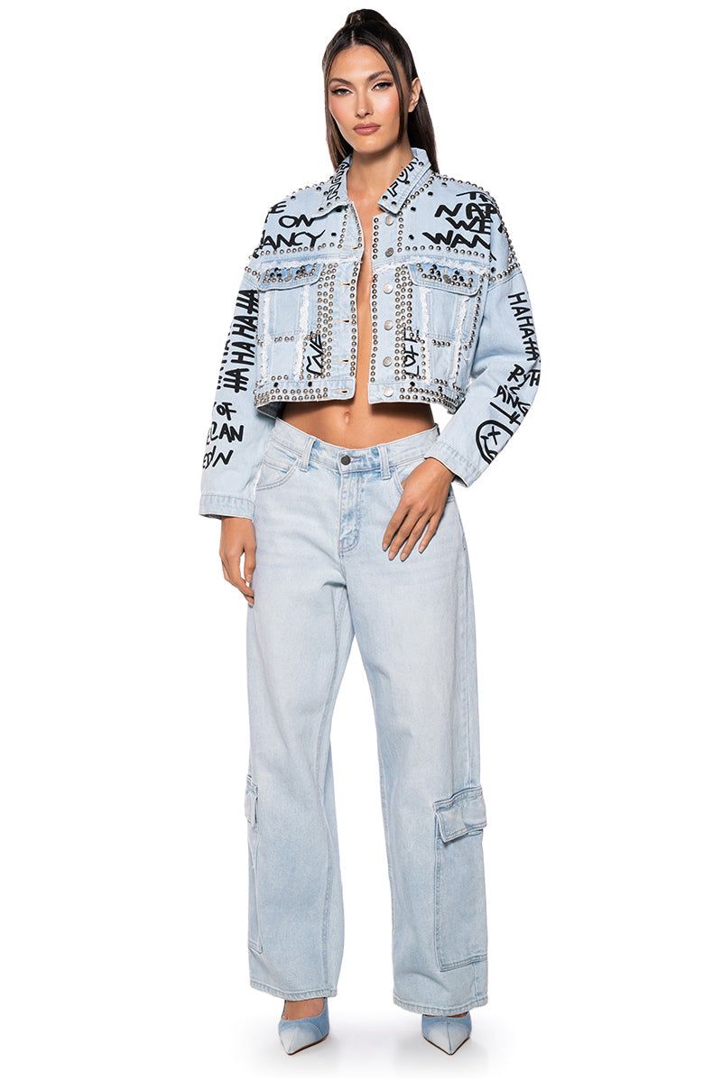 RHYTHM OF THE NIGHT DENIM JACKET