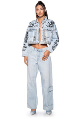 RHYTHM OF THE NIGHT DENIM JACKET